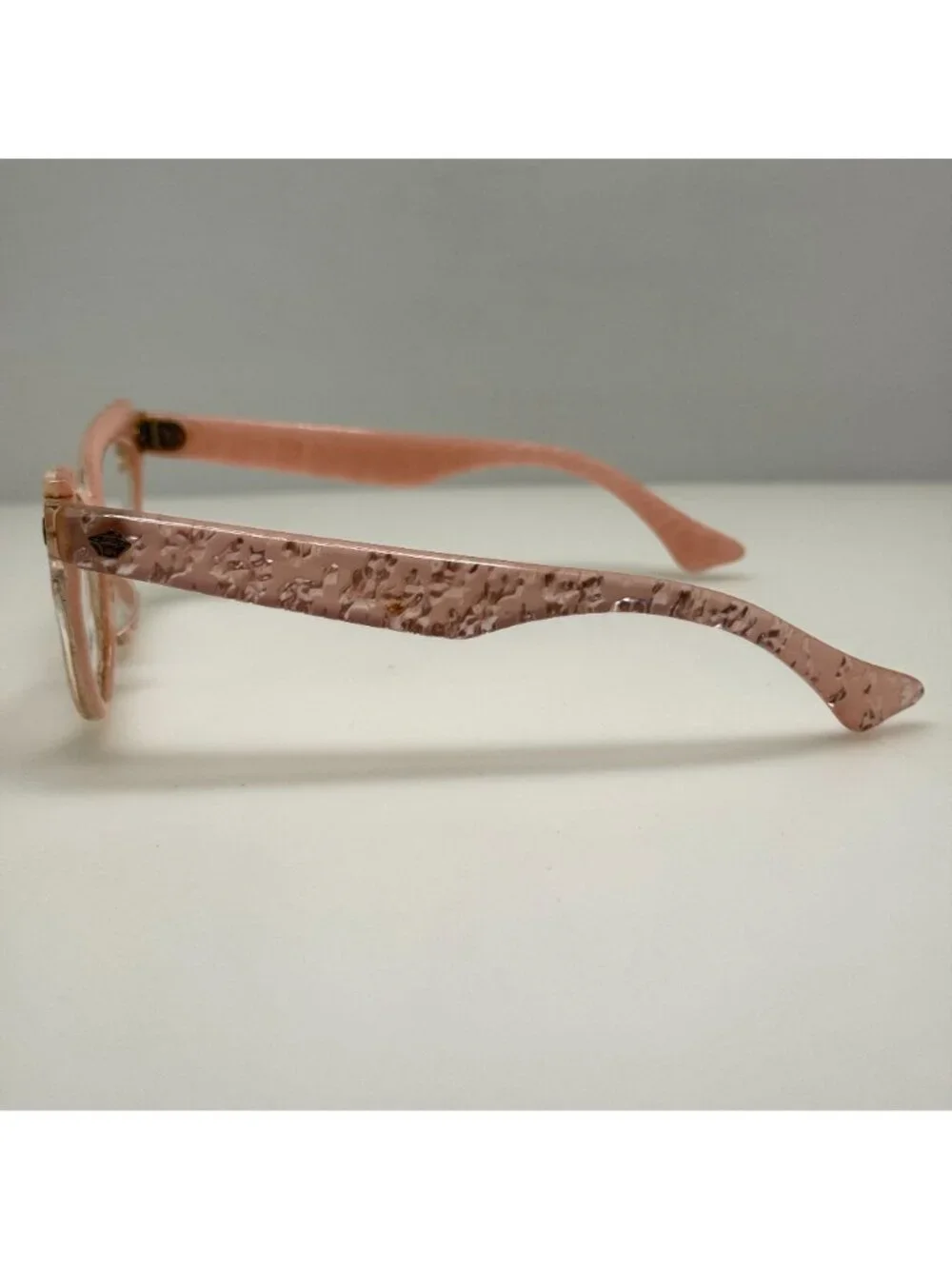 Lumar 971 Eyeglasses Eye Glasses Frames Pink Cat Eye 42-20
